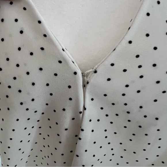 Banana Republic Factory Polka Dot Wrap Top |Size S| - Picture 4 of 8